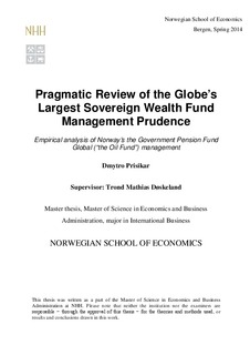 Business government relations master thesis